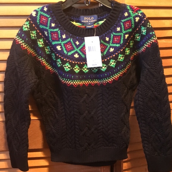 Polo Ralph Lauren Black Sweater - Picture 1 of 8